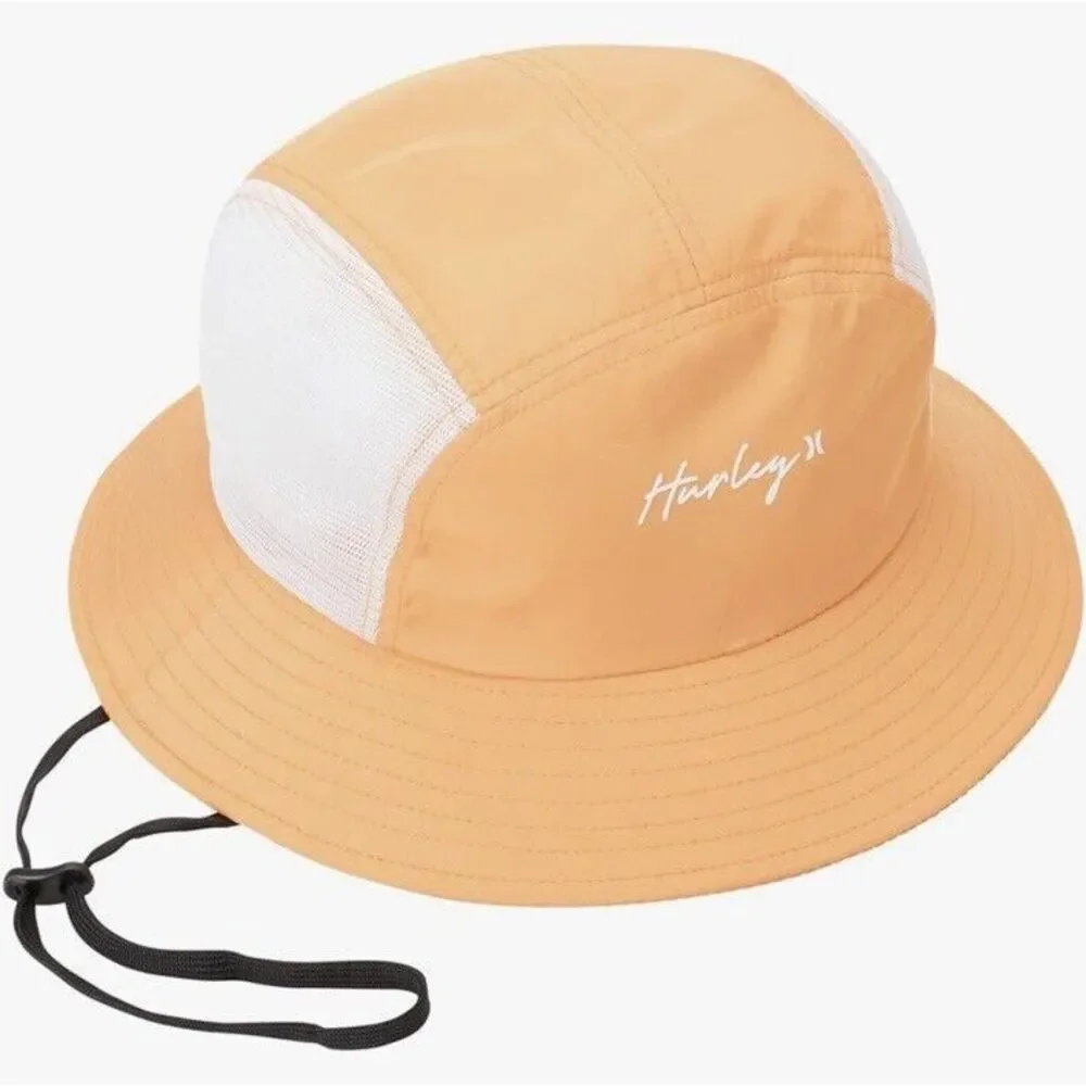 New $32 Hurley‎ Woman's Cascade Boonie Hat Sunset Haze Orange One Size HIHW0042